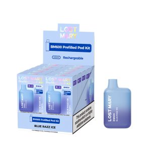 LOST MARY BM600 KIT - BLUE RAZZ ICE - 20MG