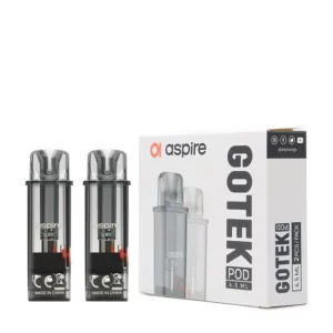 Aspire GoteK Replacement Pods - 2 Pack - 0.8Ω 4.5ml