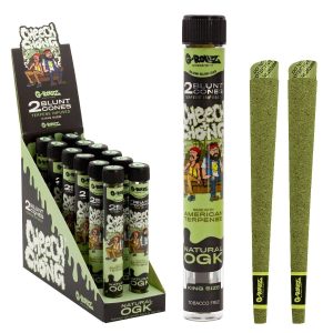 G-ROLLZ Blunt Cones - 12 Tubes Per Box - 2 Cones Per Tube - Natural OGK