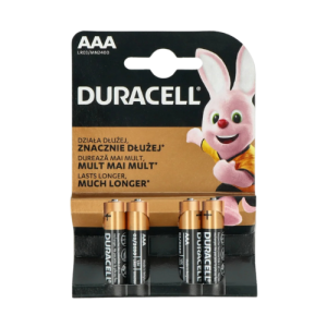 DURACELL AAA Batteries 4 Pack (10 Pack Box)